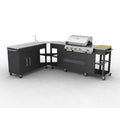 Vidaxl 4+1 palnikowy grill gazowy(Por omisión)