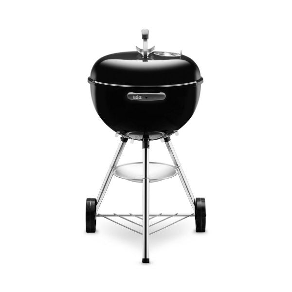 Grill węglowy Weber Bar-b Kettle z kółkami, stal chromowana (91 x 47 x 58 cm)(Por omisión)