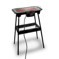 Grill elektryczny Alpina 2 w 1 2000 W czarny 60x43x35 cm(Por omisión)